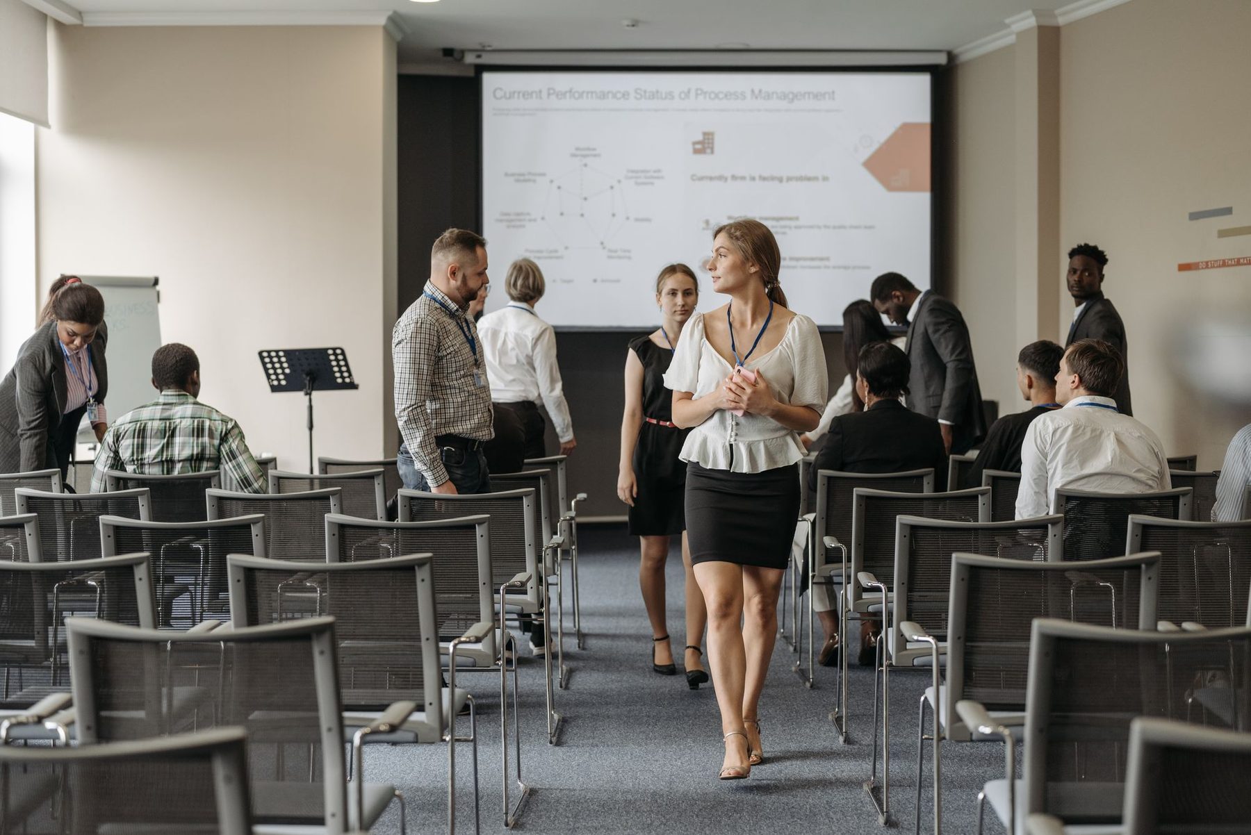 Evento corporativo producido por UNA Producciones en Buenos Aires